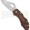 Byrd Robin 2 Brown FRN Folding Knife - Satin Plain -Best Knife Shop Byrd Robin 2 LB Brown FRN Satin BHQ 89825 jr large