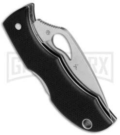 Byrd Starling 2 Black G-10 Folding Knife - Satin Plain -Best Knife Shop Byrd Starling 2 BY12GP2 BHQ 49580 jr side large