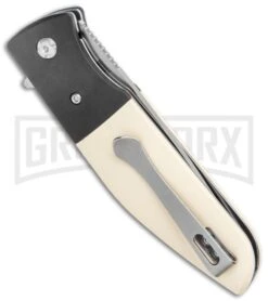 CRKT Curfew Resin Handle Liner Lock Drop Point (3.10" Satin) -Best Knife Shop CRKT Curfew REsin Handle LL DP Satin BHQ 138959 jr side large