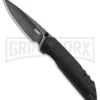 CRKT 7045 Lerch Fast Lane OutBurst Black G-10 Assisted Knife - Black -Best Knife Shop CRKT Lerch Fast Lane OutBurst Assited Black Black 7045 BHQ 92315 jr large