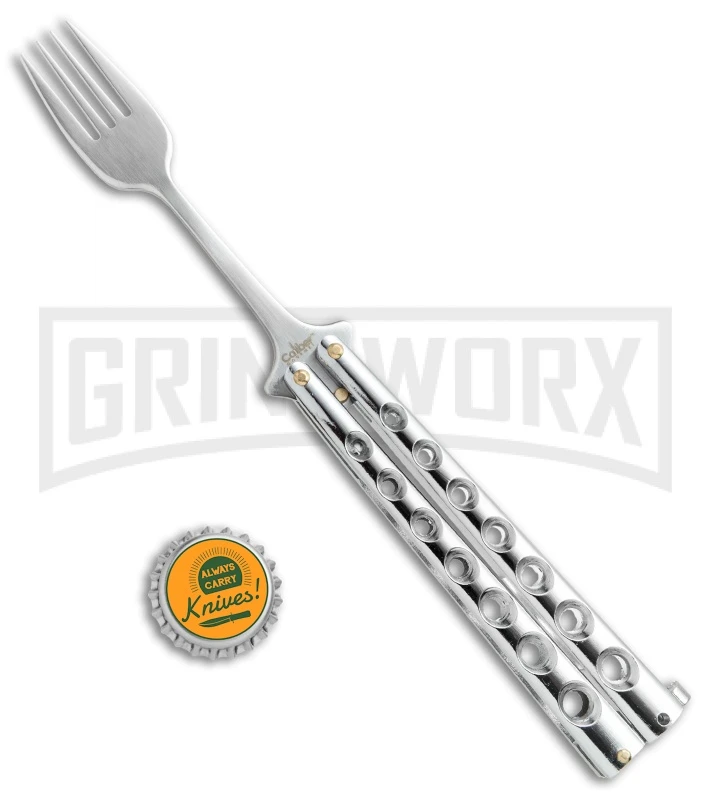 Caliber Gourmet Silver Fork Butterfly Trainer 6 Caliber Gourmet Silver Fork Butterfly Trainer - Image 4