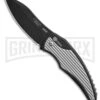 Camillus HEAT Black GFN Spring Assisted Knife - Black Plain -Best Knife Shop Camillus HEAT black GFN black BHQ 43010 jr large