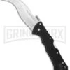 Cold Steel Black Talon II Folding Knife - Satin Plain 2 Cold Steel Black Talon II Folding Knife - Satin Plain -Best Knife Shop Cold Steel 4in Black Talon II LB Satin Full Serr 22BS BHQ 30903 jr large