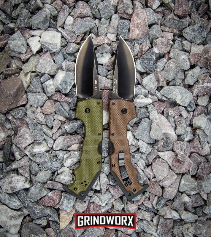 Cold Steel AK-47 OD Green G-10 Folding Knife - Black Plain 7 Cold Steel AK-47 OD Green G-10 Folding Knife - Black Plain - Image 5