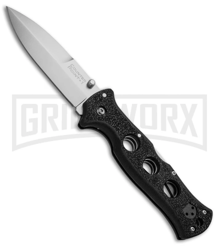Cold Steel Counter Point I Folding Knife - Satin Plain 3 Cold Steel Counter Point I Folding Knife - Satin Plain