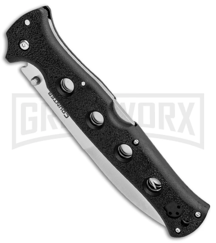 Cold Steel Counter Point XL Folding Knife - Satin Plain AUS-10A 4 Cold Steel Counter Point XL Folding Knife - Satin Plain AUS-10A - Image 2