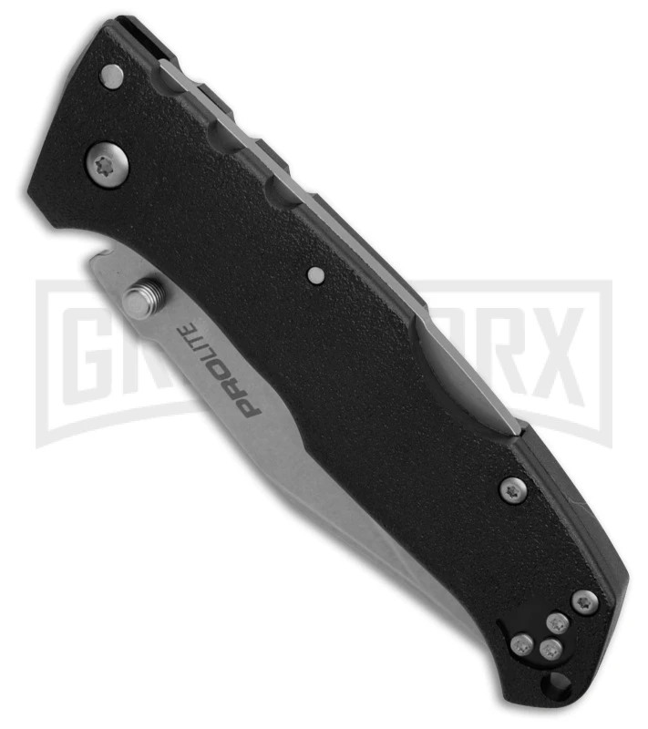 Cold Steel Pro Lite Black GFN Clip Point Tri-Ad Lock Knife - Satin Plain 4 Cold Steel Pro Lite Black GFN Clip Point Tri-Ad Lock Knife - Satin Plain - Image 2