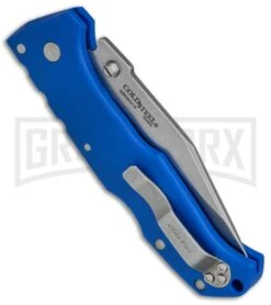 Cold Steel Pro Lite Blue GFN Folding Knife - Clip Point Satin -Best Knife Shop Cold Steel Pro Lite Pro GFN Blue Clip Point 20NSCLU BHQ 51989 jr side large