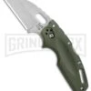 Cold Steel Tuff Lite OD Green Folding Knife - Satin Plain -Best Knife Shop Cold Steel Tuff Lite Tri Ad OD Green 20LTG BHQ 51977 jr 2 large