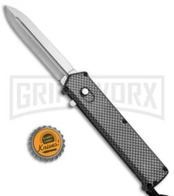 Elemental Reactor Sim. Carbon Fiber OTF Automatic Knife - Satin Plain 9 Elemental Reactor Sim. Carbon Fiber OTF Automatic Knife - Satin Plain -Best Knife Shop Elemental Reactor Sim CF OTF Satin TT7 SATIN BP 20198 jr bottlecap large