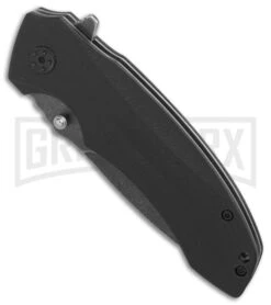 Elite Tactical A1010 Black G-10 Spring Assisted Knife - Black SW Plain -Best Knife Shop Elite Tactical A1010 black G10 black sw plain BP 21720 er spine large