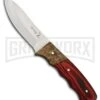 Elk Ridge Hunt Wilderness Pakkawood Fixed Blade Knife - Satin Plain 1 Elk Ridge Hunt Wilderness Pakkawood Fixed Blade Knife - Satin Plain -Best Knife Shop Elk Ridge Hunt Wilderness pakkawood satin BHQ 46008 er large