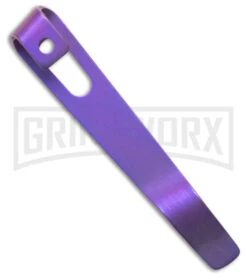 Flytanium Pocket Clip For Boker Kalashnikov Knives Magenta Anodized Titanium 5 Flytanium Pocket Clip For Boker Kalashnikov Knives Magenta Anodized Titanium -Best Knife Shop Flytanium Pocket Clip for Boker Kalashnikov Magenta Anodized Titanium BHQ 188038 td side large