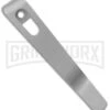 Flytanium Pocket Clip For Boker Kalashnikov Knives Bead Blast Titanium 1 Flytanium Pocket Clip For Boker Kalashnikov Knives Bead Blast Titanium -Best Knife Shop Flytanium Ti Pocket Clip for Boker KALS Knives BB BHQ 174264 jr large