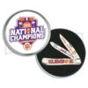 Frost Cutlery 2016 Clemson Champs Trapper White Pocket Knife 1 Frost Cutlery 2016 Clemson Champs Trapper White Pocket Knife -Best Knife Shop Frost Cutlery 2016 Clemson Champs Trapper white BHQ 66708 er large