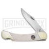 Frost Cutlery Ocoee River Lil Mapache White Lockback Knife -Best Knife Shop Frost Cutlery Ocoee River Lil Mapache LB White FOC110WSB BP 21975 jr large