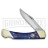 Frost Cutlery Ocoee River Mapache Blue Lockback Knife -Best Knife Shop Frost Cutlery Ocoee River Mapache LB Blue FOC110BPB BP 21962 jr large