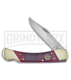 Frost Cutlery Ocoee River Mapache Red Lockback Knife
