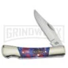 Frost Cutlery Steel Warrior Barracuda America Lockback Knife 4TH18 -Best Knife Shop Frost Cutlery Steel Warrior Barracuda America LB Red White Blue BP 26786 jr large