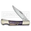 Frost Cutlery Steel Warrior Barracuda Ox Horn Lockback Knife -Best Knife Shop Frost Cutlery Steel Warrior Barracuda LB Ox Horn FSW100OX BP 21971 jr large