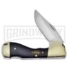 Frost Cutlery Steel Warrior Choctaw Buffalo Horn Lockback Knife -Best Knife Shop Frost Cutlery Steel Warrior Choctaw LB Buffalo Horn BP 26859 jr large