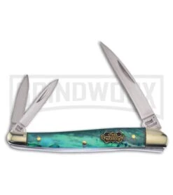 Frost Cutlery Steel Warrior Urbane Abalone Pocket Knife