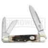 Frost Cutlery Steel Warrior Whittler Brown Bone Lockback Knife -Best Knife Shop Frost Cutlery Steel warrior whittler brown bone BHQ 53726 er large