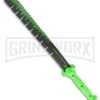 Frost Cutlery Tac Assault Vampire Slayer Green Machete Knife - Black Serr -Best Knife Shop Frost Cutlery Tac assault vampire slayer machete green black BHQ 48160 er large