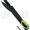 Frost Cutlery Whitetail Haven Green Machete - Black Plain