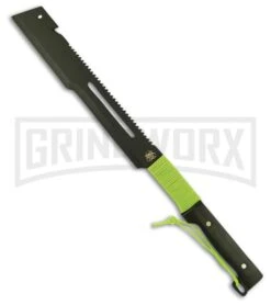 Frost Cutlery Zombie Pathmaker Micarta Machete - Black Plain