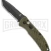 Gerber Propel Downrange OD Green Automatic Knife - Tanto Black Serr -Best Knife Shop Gerber Auto Propel Downrange OD green black serr BHQ 67394 er large