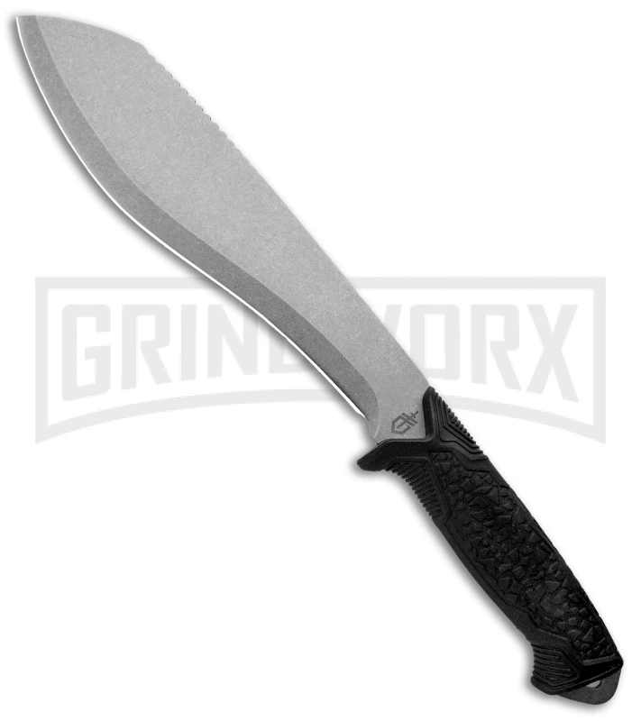 Gerber Versafix 14" Black GFN Machete Fixed Blade Knife - Stonewash Plain 3 Gerber Versafix 14" Black GFN Machete Fixed Blade Knife - Stonewash Plain