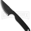 Jason Perry Blade Works The Little Neck Knife Black Fixed Blade - Black Plain 1 Jason Perry Blade Works The Little Neck Knife Black Fixed Blade - Black Plain -Best Knife Shop Jason Perry Blade Works The Little Neck Knife Black BHQ 167522 jr large
