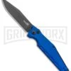 Kershaw Launch 7 Galyean Blue Automatic Knife - Black Plain -Best Knife Shop Kershaw Galyean Launch 7 Blue Black 7900BLUBLK BHQ 99039 jr large