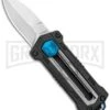 Kershaw Kapsule Manual Slide OTF Knife - Satin Plain -Best Knife Shop Kershaw Jens Anso Kapsule Manual Sliding Button Lock OTF Knife SW 1190 BHQ 120521 jr large