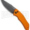 Kershaw Launch 1 Orange Aluminum Automatic Knife - Blackwash Plain 1 Kershaw Launch 1 Orange Aluminum Automatic Knife - Blackwash Plain -Best Knife Shop Kershaw Launch 1 Auto Orange Aluminum BlackWash 7100OR BHQ 78323 jr large