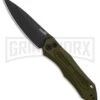 Kershaw Launch 6 OD Green Automatic Knife - Black Plain -Best Knife Shop Kershaw Launch 6 Olive Black BHQ 89519 er large