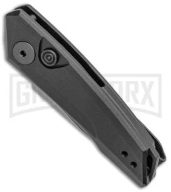 Kershaw Launch 9 Black Automatic Knife CA Legal - Stonewash Plain -Best Knife Shop Kershaw Launch 9 Auto Black Working Finish 7250 BHQ 94066 jr spine large