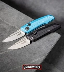Kershaw Launch 9 Black Automatic Knife CA Legal - Stonewash Plain -Best Knife Shop Kershaw Launch 9 Automatic Knife Teal Working 7250TEALSW BHQ 115103 kp slate web large