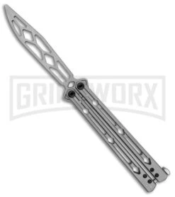 Kershaw Lucha Trainer Balisong Butterfly Knife - Stainless Steel
