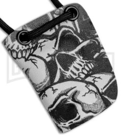 Linos Kydex Skull Sheath W/ Black Neck Cord For Boker Kalashnikov KALS 6 Linos Kydex Skull Sheath W/ Black Neck Cord For Boker Kalashnikov KALS -Best Knife Shop Linos Kydex Sheath Skull for Boker Kalashnikov Black Neck Cord KALS BHQ 80739 jr close large
