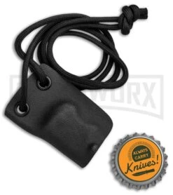 Linos Kydex Boker Mini Kalashnikov Neck Sheath With Black Cord -Best Knife Shop Linos Kydex Sheath for Boker Mini Kalashnikov Neck Cord BHQ 79745 jr bottlecap large