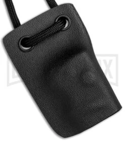 Linos Kydex Boker Mini Kalashnikov Neck Sheath With Black Cord -Best Knife Shop Linos Kydex Sheath for Boker Mini Kalashnikov Neck Cord BHQ 79745 jr close large