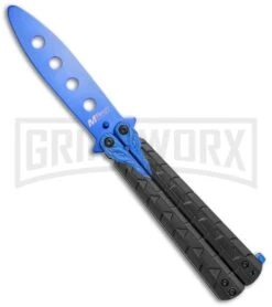 M-Tech Snake Eye Balisong Butterfly Trainer - Black / Blue