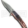 M-Tech USA Patriot Red/White/Blue Spring Assisted Knife - Satin Serr 4TH18 1 M-Tech USA Patriot Red/White/Blue Spring Assisted Knife - Satin Serr 4TH18 -Best Knife Shop M Tech USA Patriot Red White Blue satin serr BHQ 79897 er large