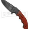 M-Tech Xtreme Ballistic Peacemaker Brown Spring Assisted Knife - Black SW Plain -Best Knife Shop M Tech Xtreme Ballistic Peacemaker SA Brown Black SW BP 23156 jr large