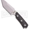 M-Tech Xtreme Neck Knife Black G-10 Fixed Blade Knife - Bead Blast Plain -Best Knife Shop M Tech Xtreme Neck black bb BHQ 58256 er large