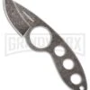 MARSER Jager Jag-6 Fixed Blade Neck Knife - Black Stonewash Plain -Best Knife Shop MARSER Jager Jag 6 Neck knife black sw BHQ 57431 er large
