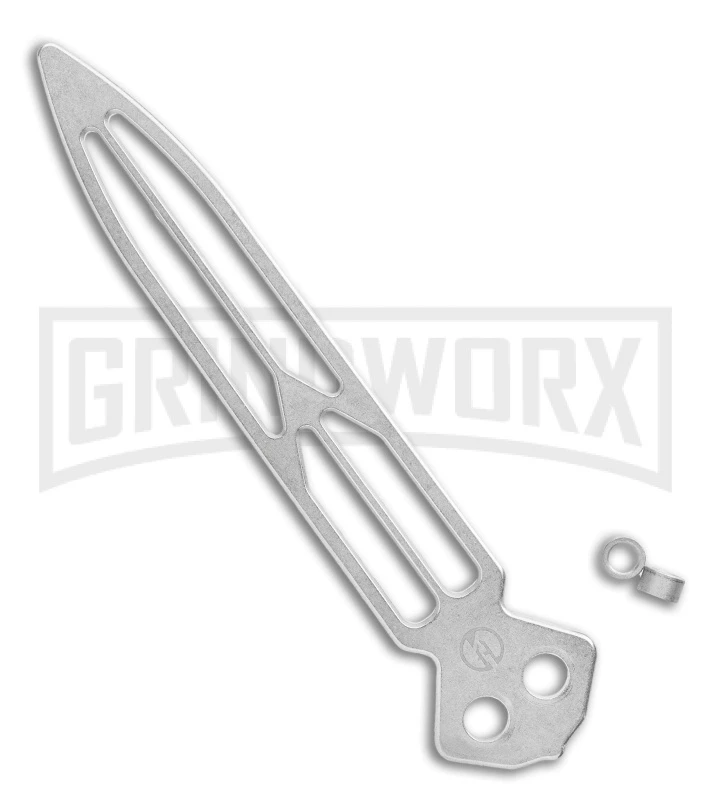 Maxace Knives Balisong Obsidian Black SW Titanium - Satin Plain 6 Maxace Knives Balisong Obsidian Black SW Titanium - Satin Plain - Image 4