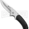 M-Tech USA Black Spring Assisted Flipper Knife - Satin Plain -Best Knife Shop Mtech Usa Spring Assisted Knife BHQ 102658 td large